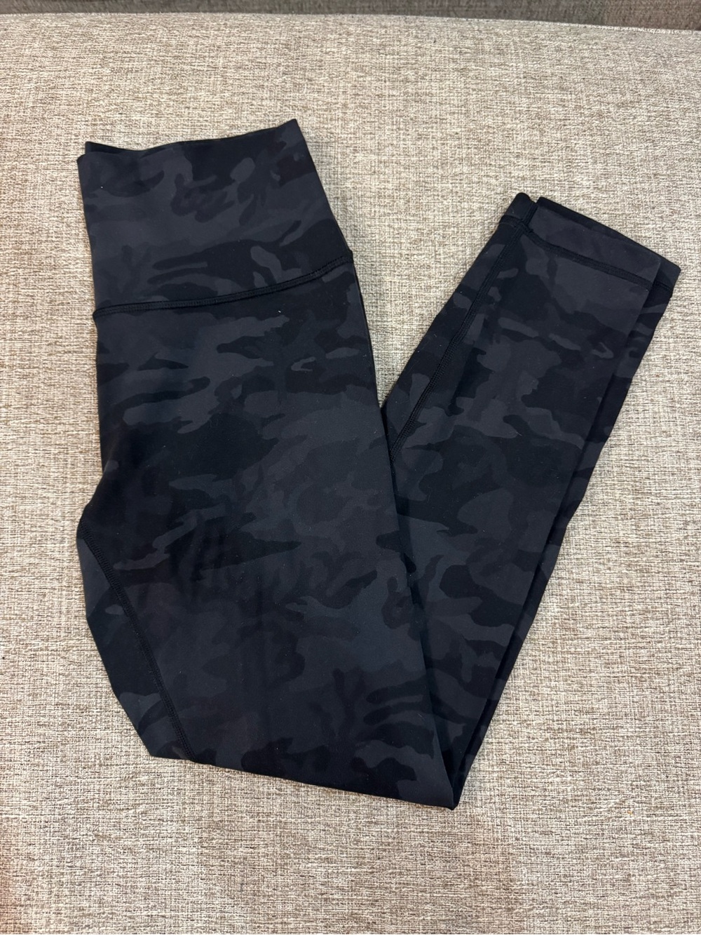 lululemon athletica Black Camo High-Rise Leggings 25”